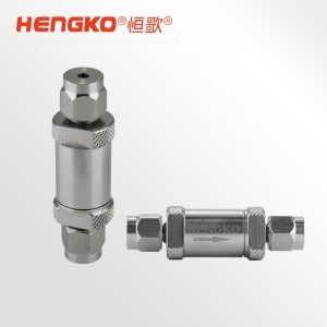 卡套直通過濾器_不銹鋼氣體過濾器_精密高效工藝氣體過濾器