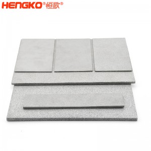 廠家直銷316不銹鋼粉末燒結濾板高強度耐高溫耐腐蝕，化工制藥過濾不銹鋼過濾器