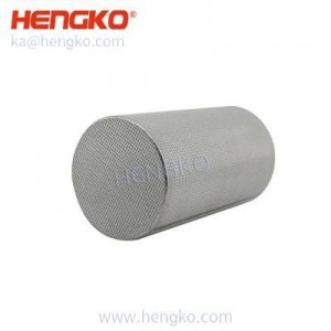 工廠定制耐高溫燒結多孔不銹鋼304 316 316L絲網(wǎng)筒式高效過濾器