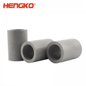 環(huán)保設(shè)備粉末燒結(jié)不銹鋼濾管筒精度高通透性強(qiáng)