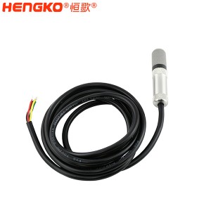源頭廠家rs485溫度傳感器探頭進口高精芯片一體式溫濕度變送器