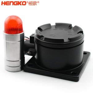 恒歌氣體檢測儀連續(xù)在線檢測(無顯示)信號輸出4-20mA適用于電化學(xué)氯氣