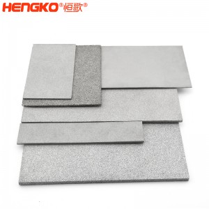 廠家直銷316不銹鋼粉末燒結(jié)濾板高強(qiáng)度耐高溫耐腐蝕，化工制藥過(guò)濾不銹鋼過(guò)濾器