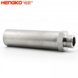 耐高壓工業(yè)設備外螺紋不銹鋼濾芯,易清洗使用壽命長燒結濾芯